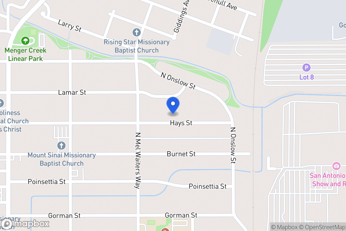 Map of 2231  Hays St