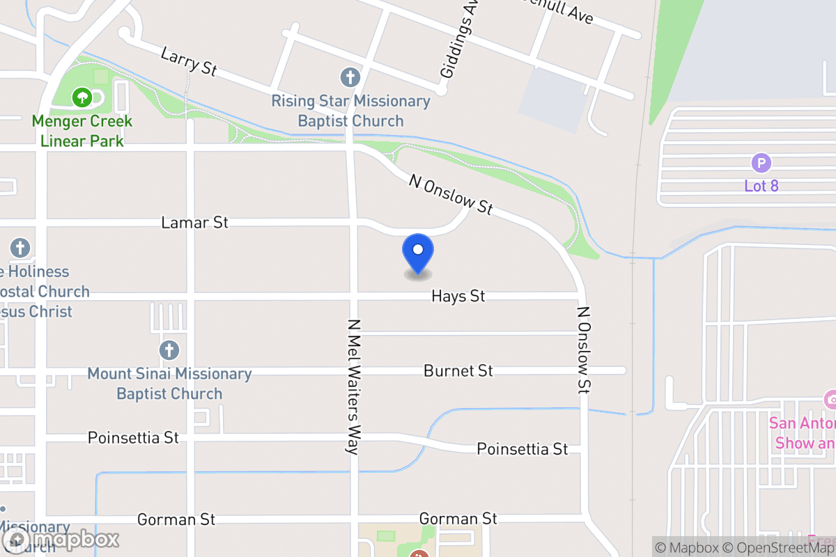 Map of 2223  Hays St