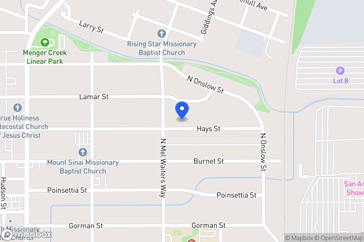 Map of 2215  Hays St