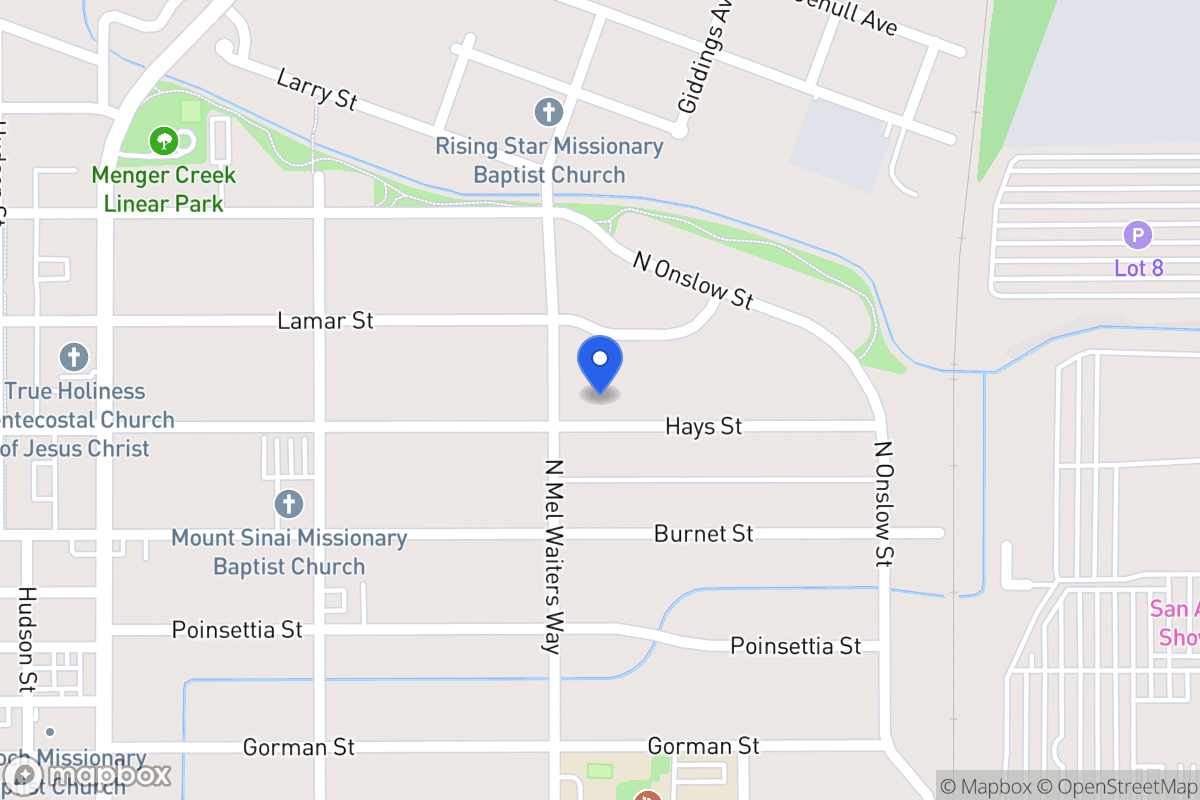 Map of 2211  Hays St