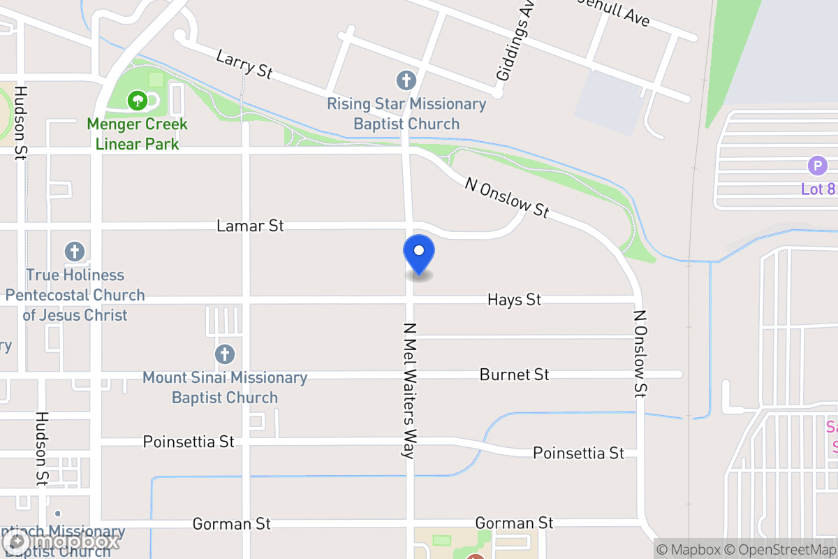 Map of 2203  Hays St
