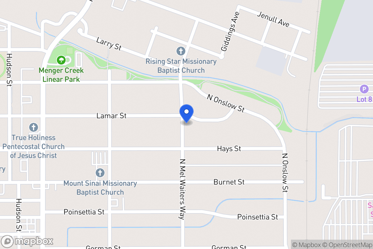 Map of 2102  Lamar