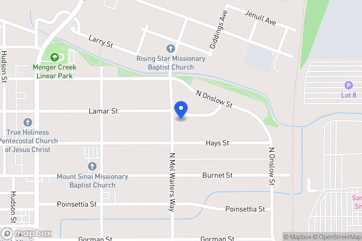 Map of 2106  Lamar