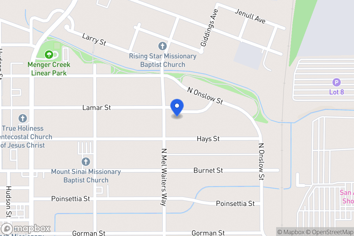 Map of 2110  Lamar