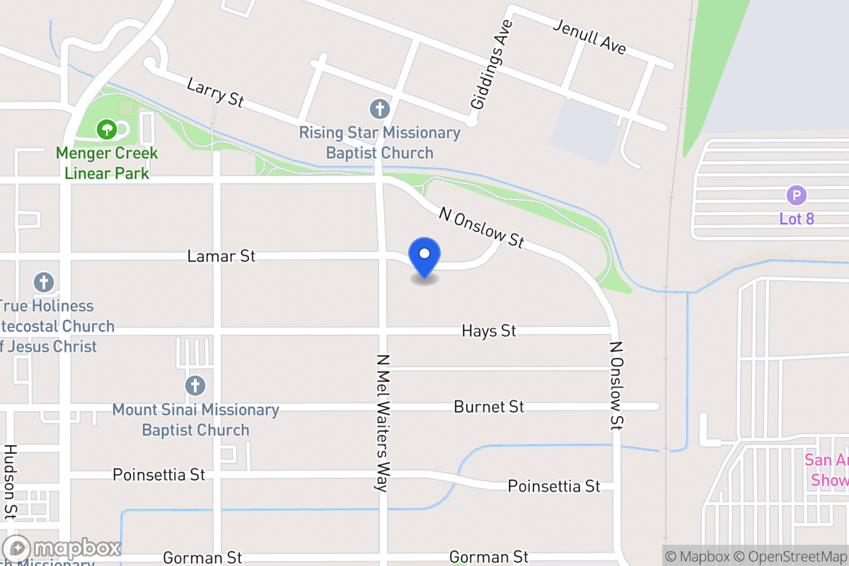 Map of 2114  Lamar