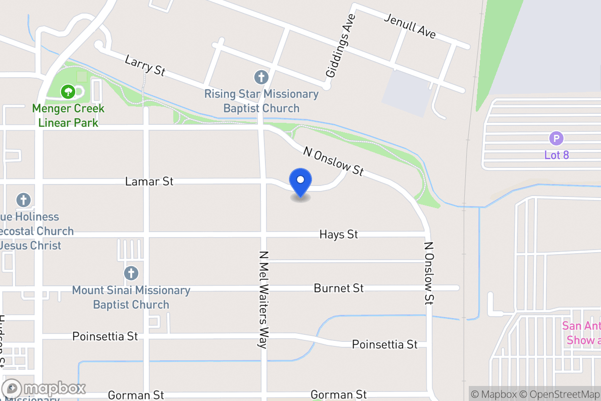 Map of 2118  Lamar