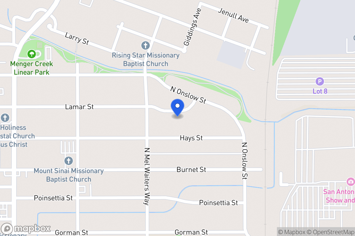 Map of 2126  Lamar