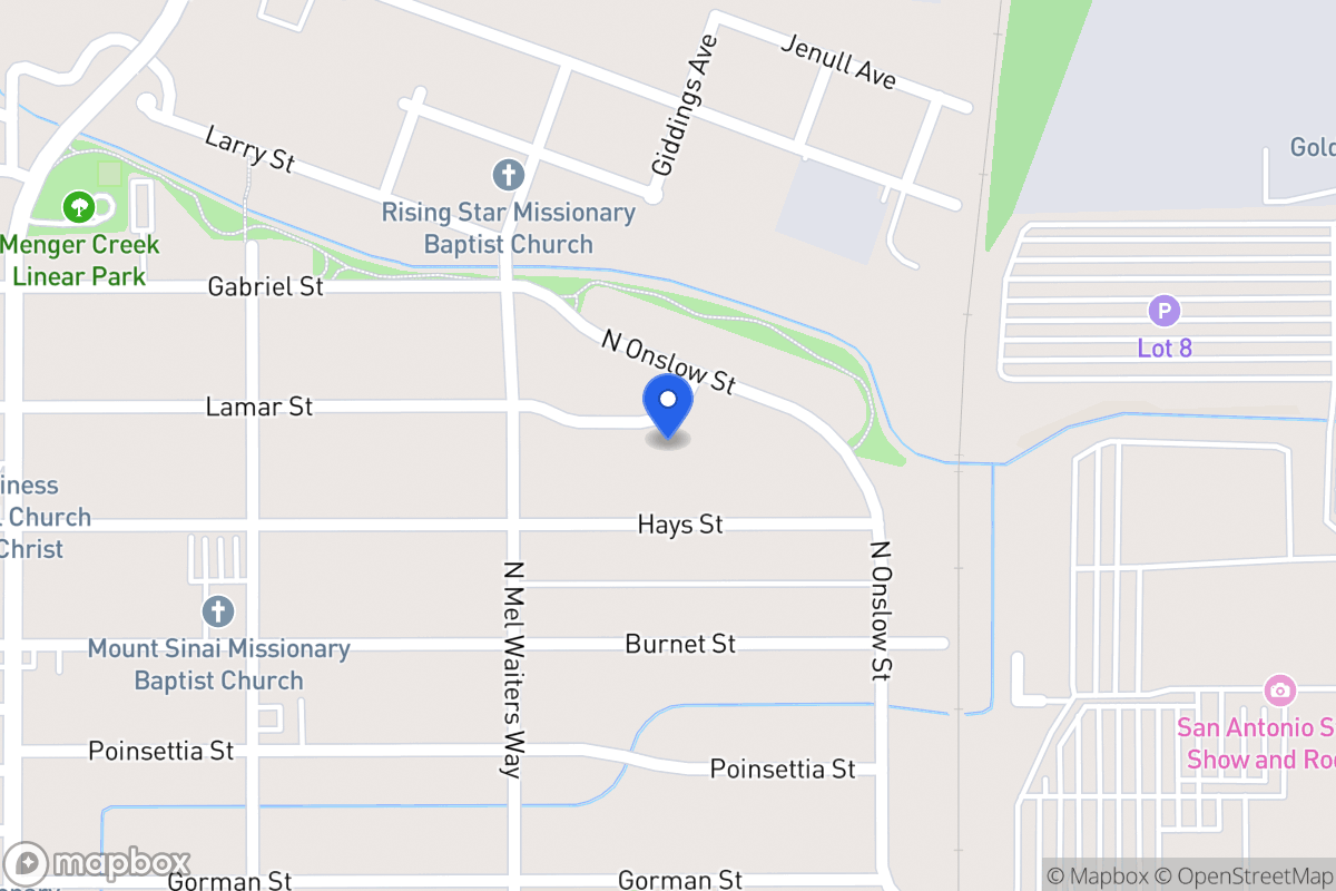 Map of 2134  Lamar