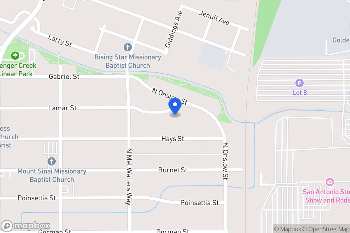 Map of 2138  Lamar