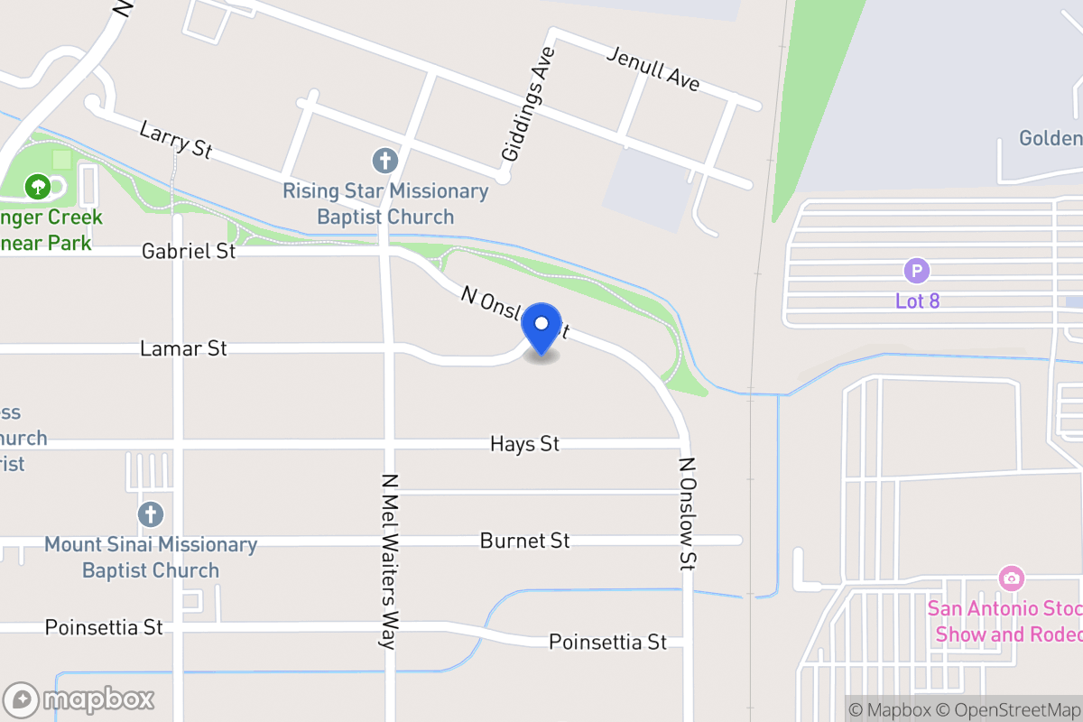 Map of 2142  Lamar