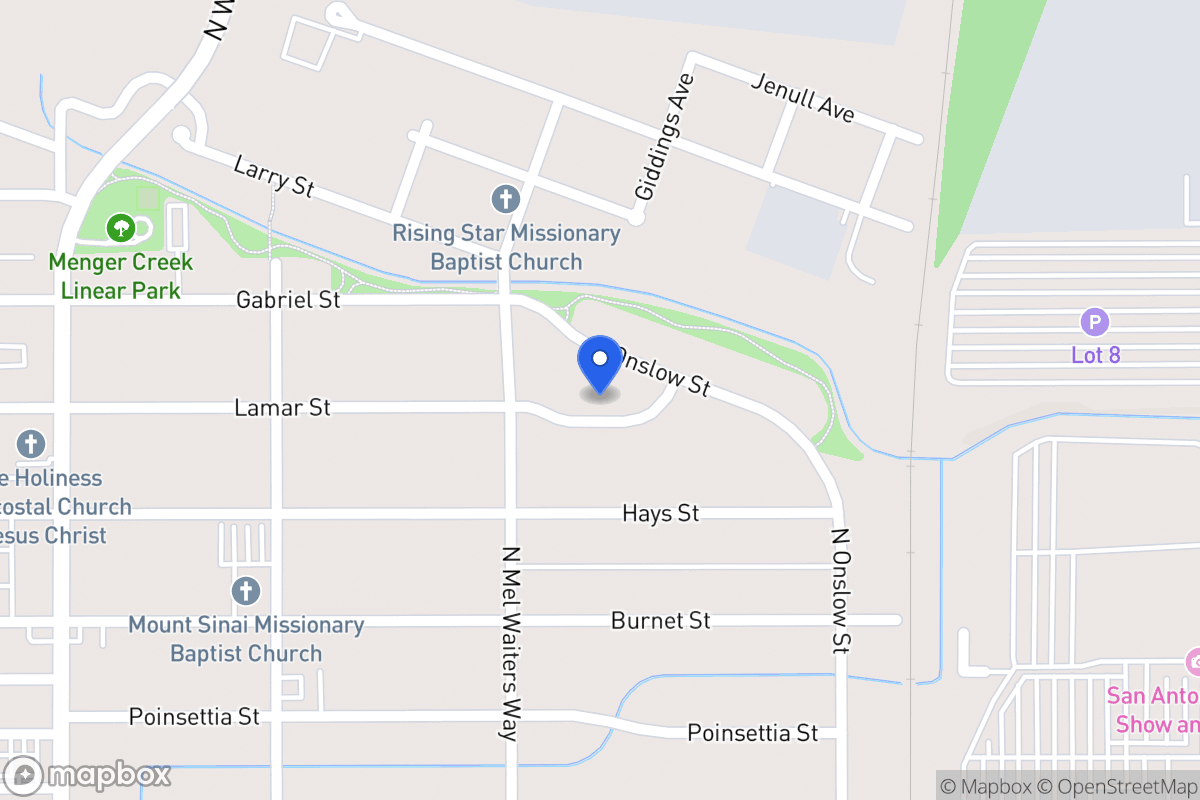 Map of 2123  Lamar