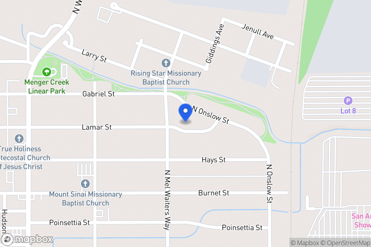 Map of 2115  Lamar