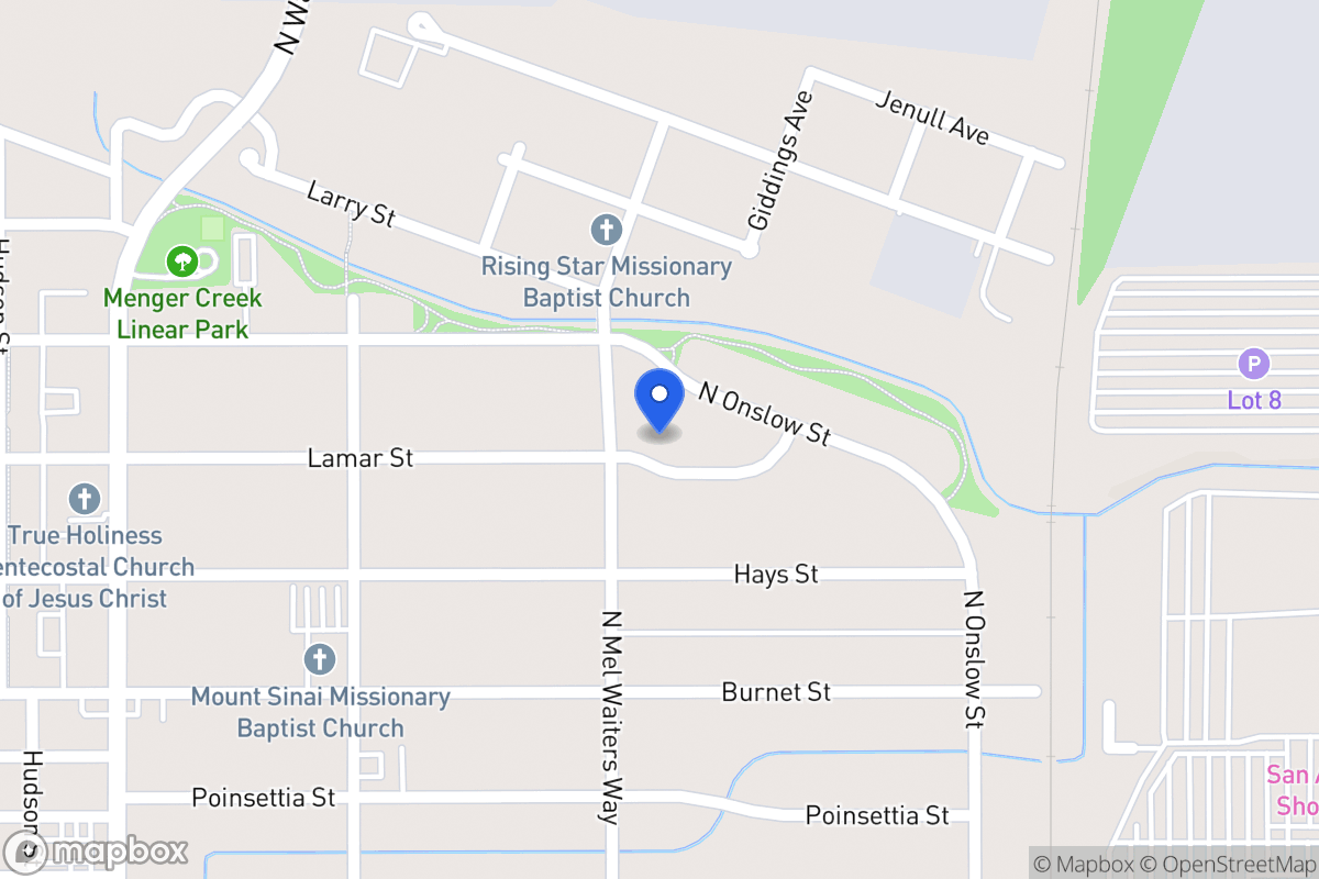 Map of 2111  Lamar
