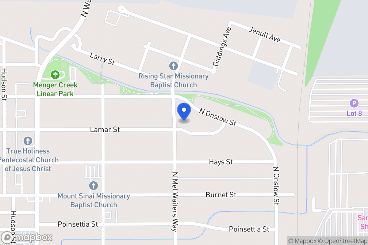 Map of 2107  Lamar