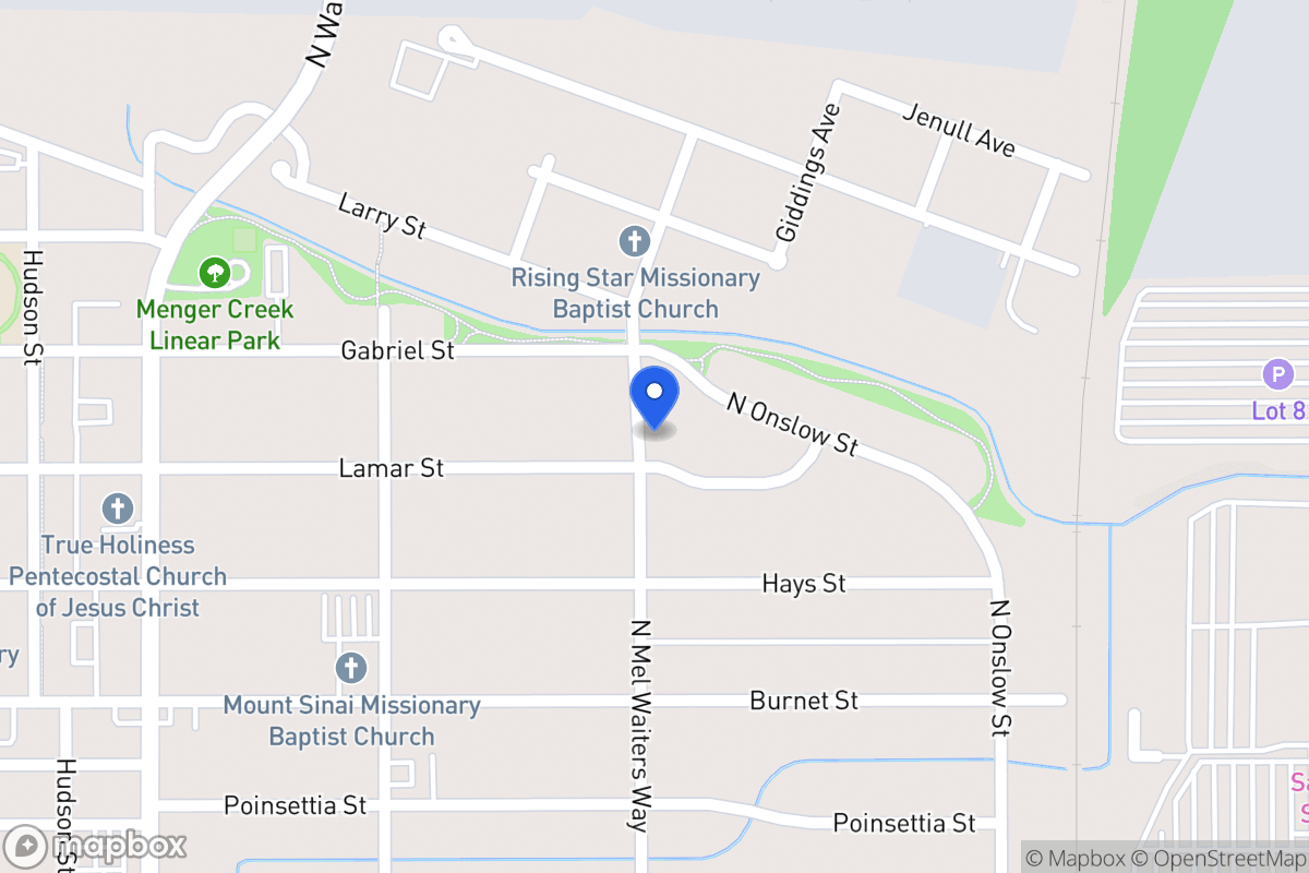 Map of 2103  Lamar