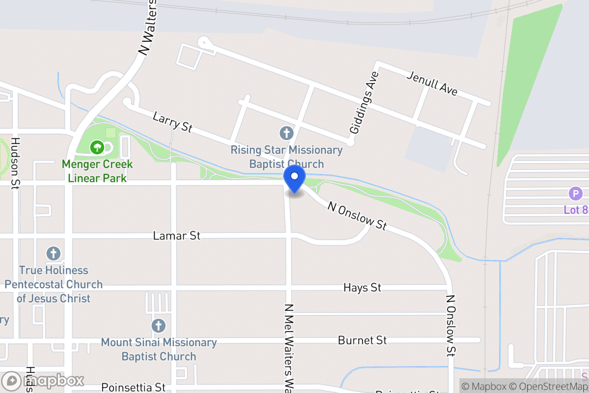 Map of 1439  Onslow Dr