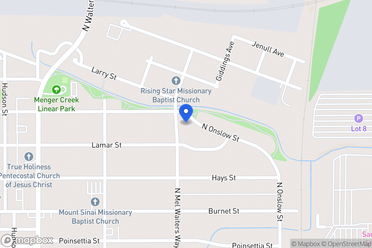 Map of 1435  Onslow Dr
