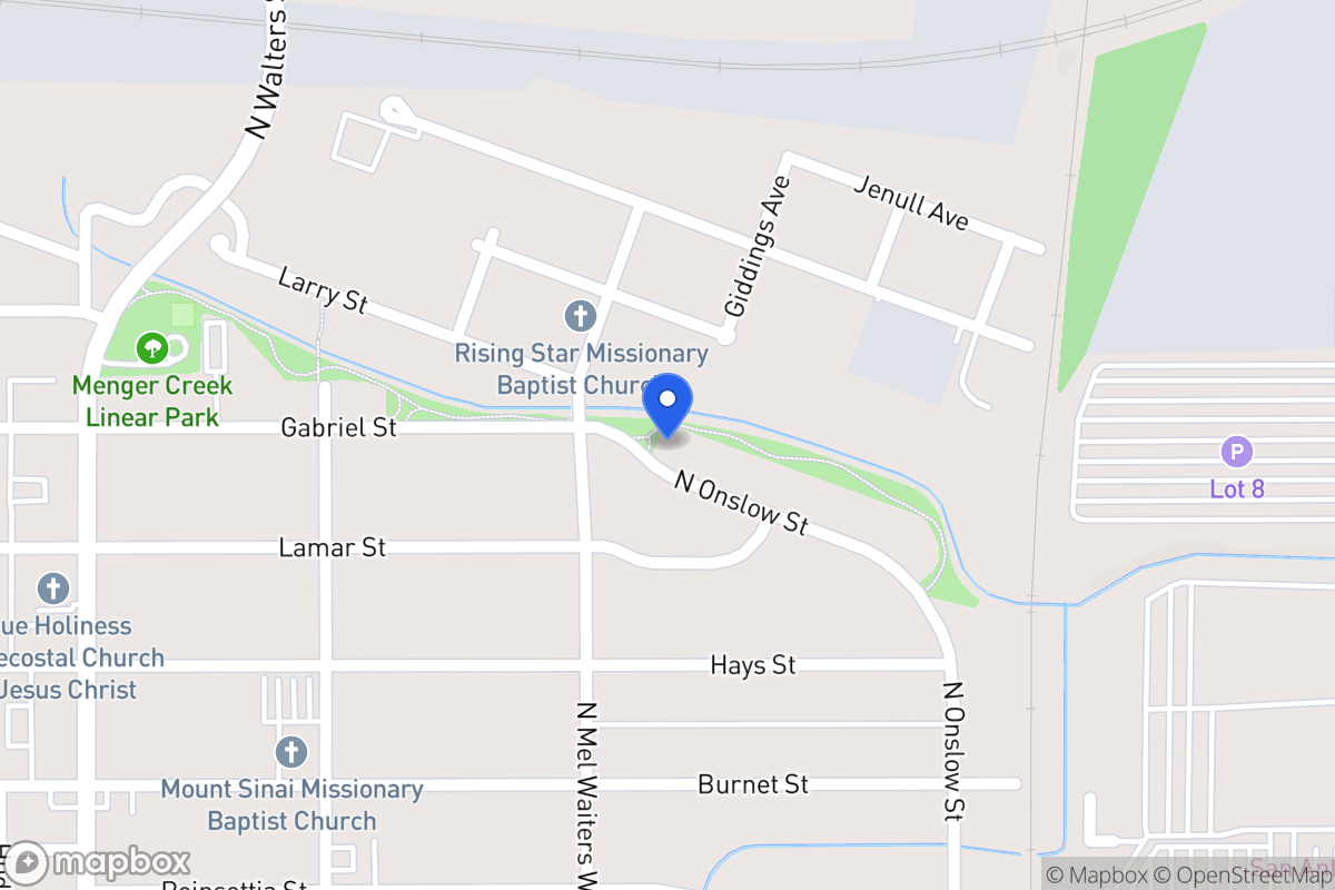 Map of 1430  Onslow Dr