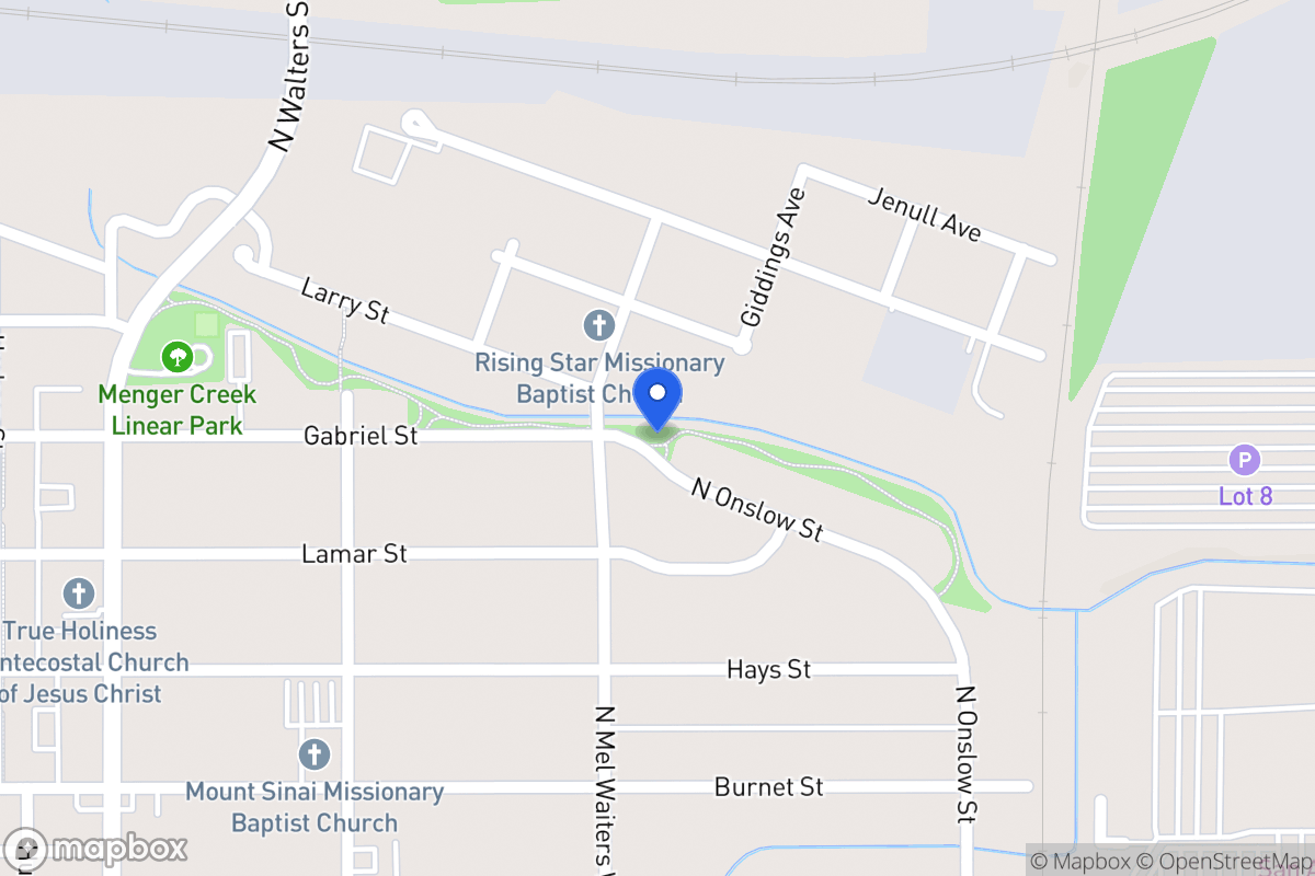 Map of 1434  Onslow Dr