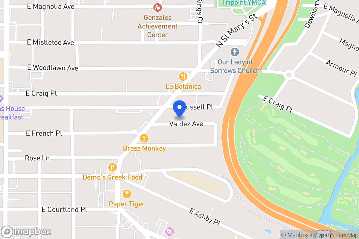Map of 123  Valdez Ave