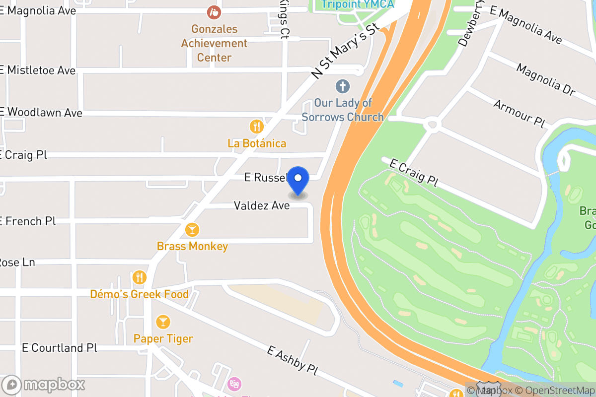 Map of 147  Valdez Ave