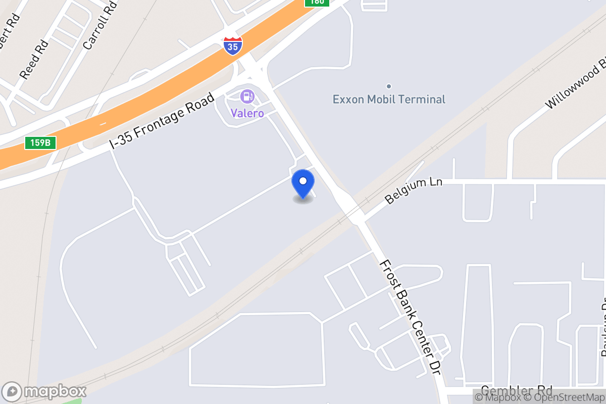 Map of 1107  Frost Bank Center Dr