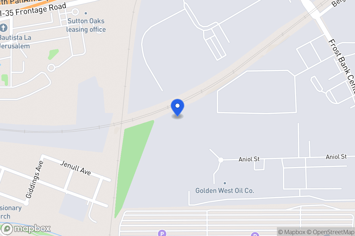 Map of Frost Bank Center Dr