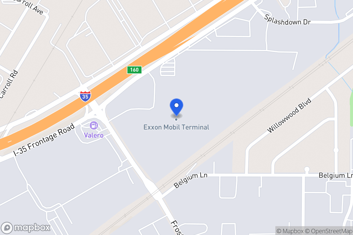 Map of 3214 N Panam Expy