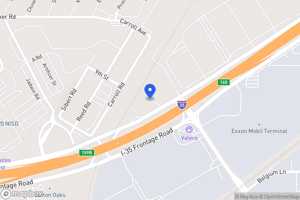 Map of 3155 N Panam Expy