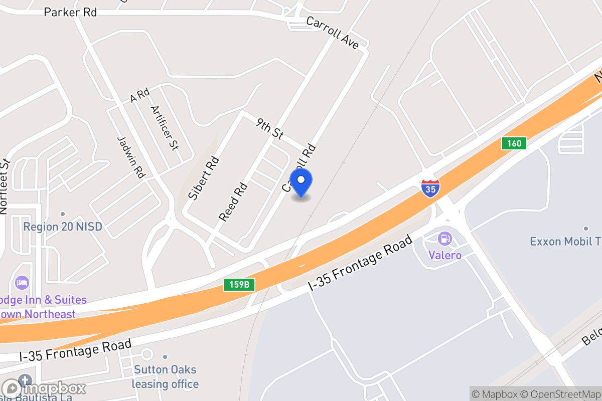 Map of 3011 N Panam Expy