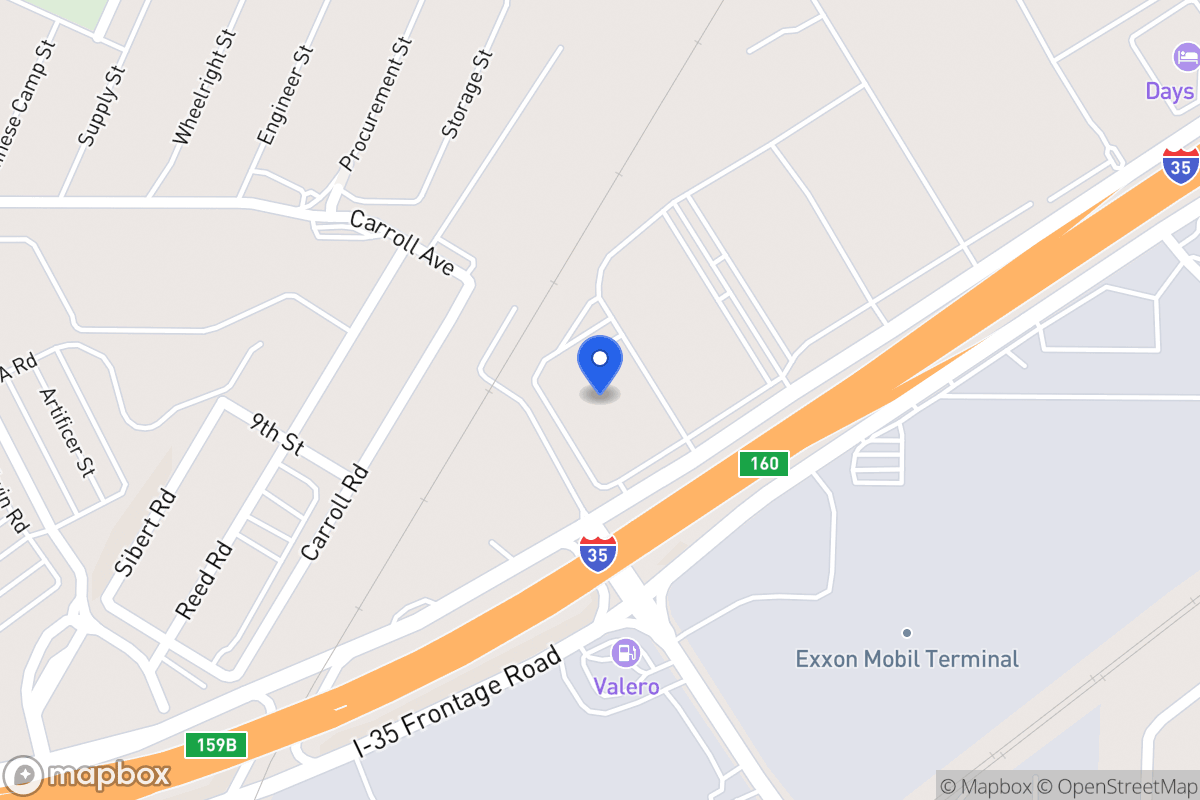 Map of 3167 N I-35