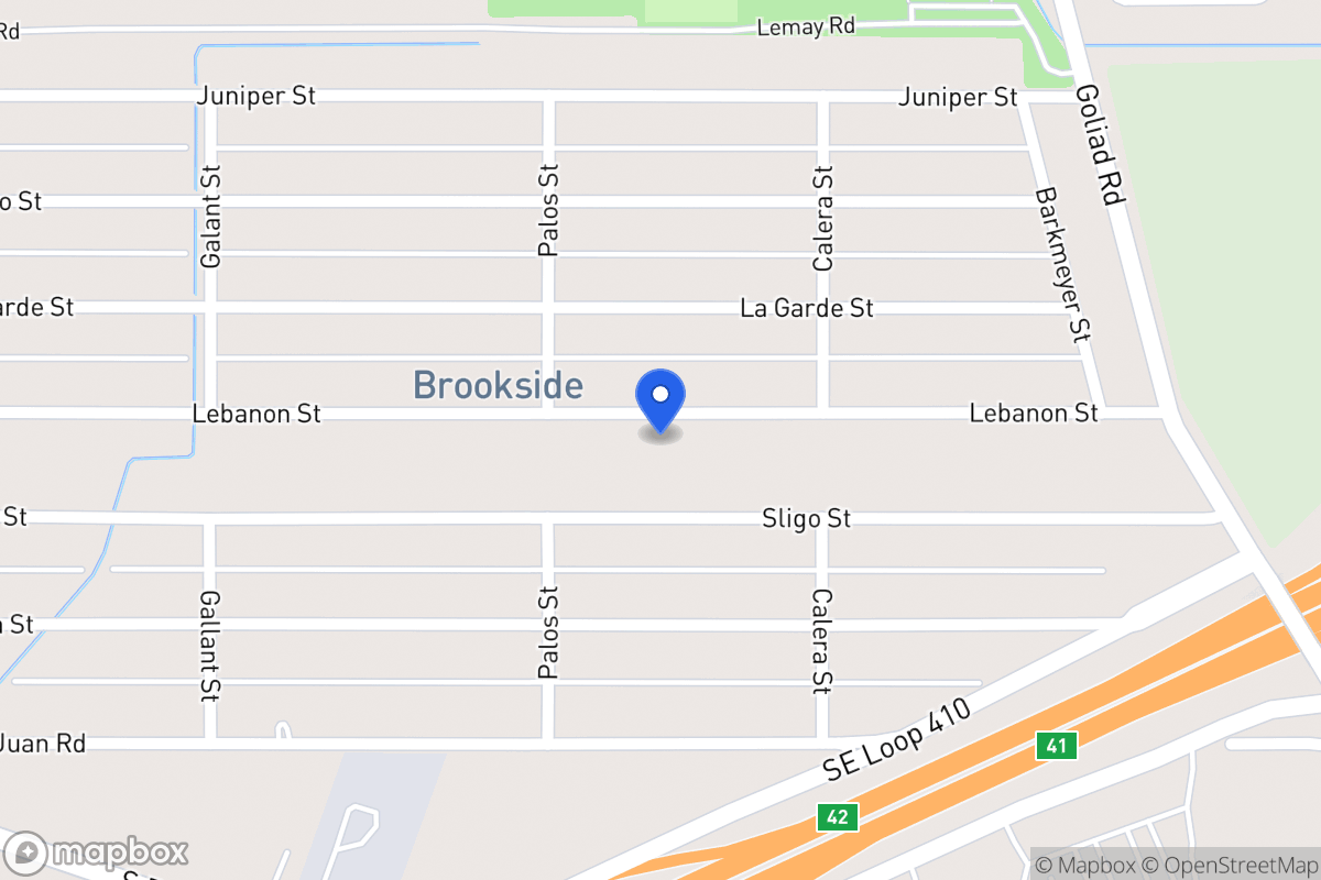 Map of 314  Lebanon St
