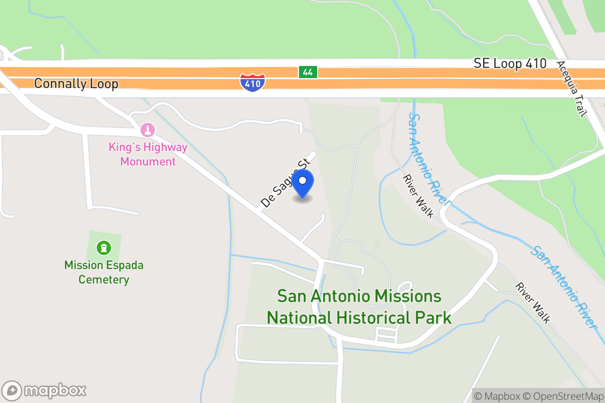 Map of 2620  Desague St