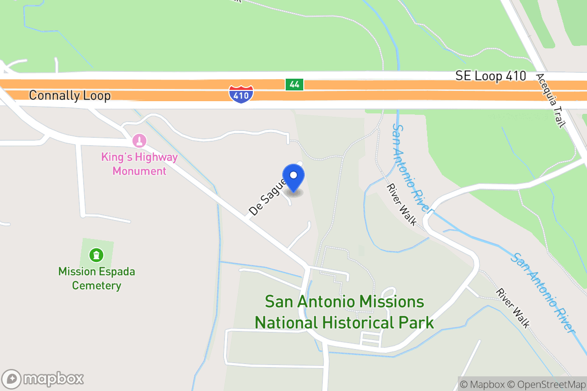 Map of 2626  Desague St