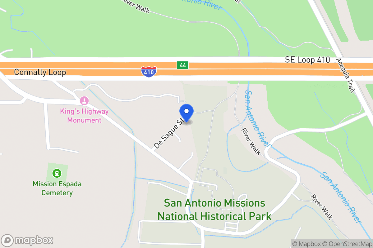 Map of 2638  Desague St