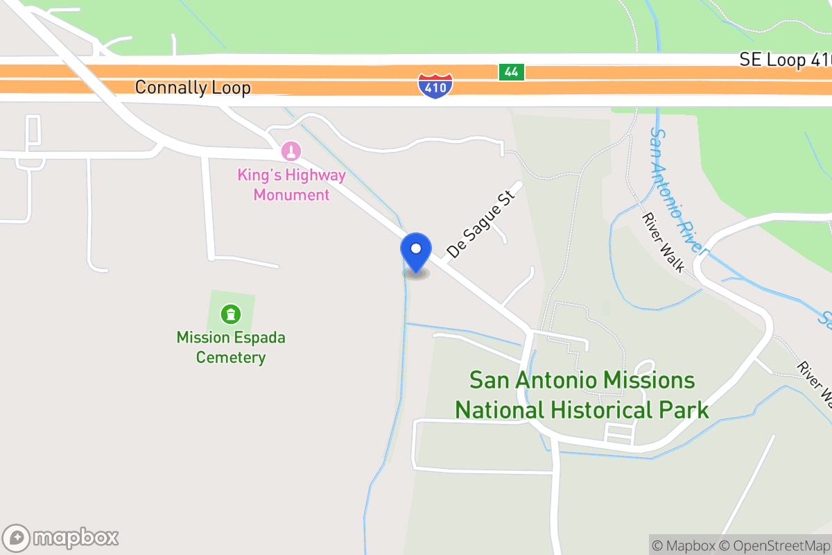 Map of 9763  Espada Rd
