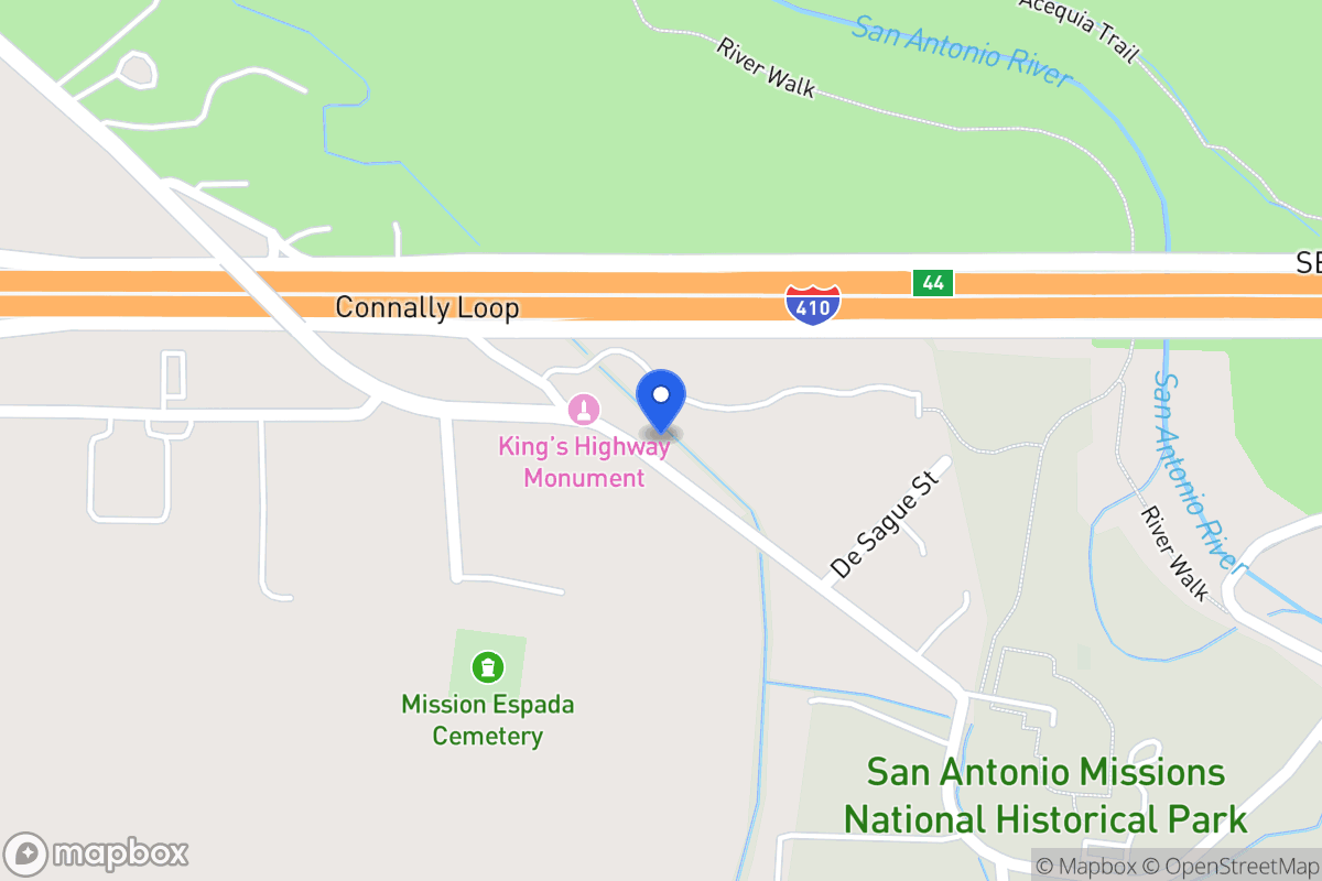 Map of 9714  Espada Rd
