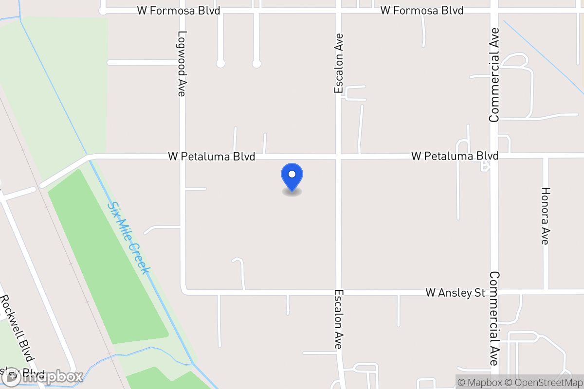 Map of 630 W Petaluma Blvd
