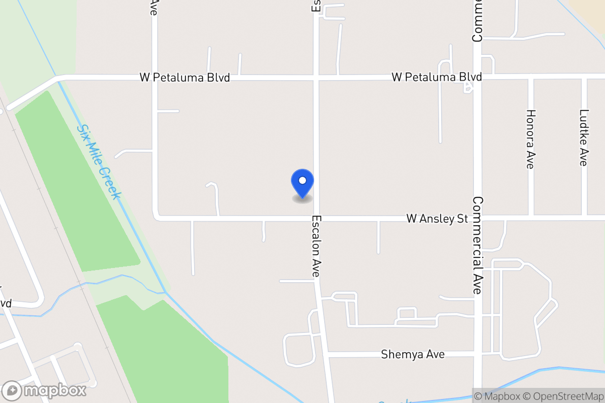 Map of 1731  Escalon Ave