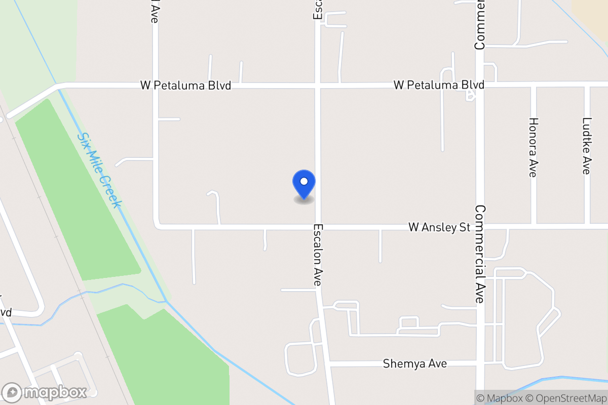 Map of 1727  Escalon Ave