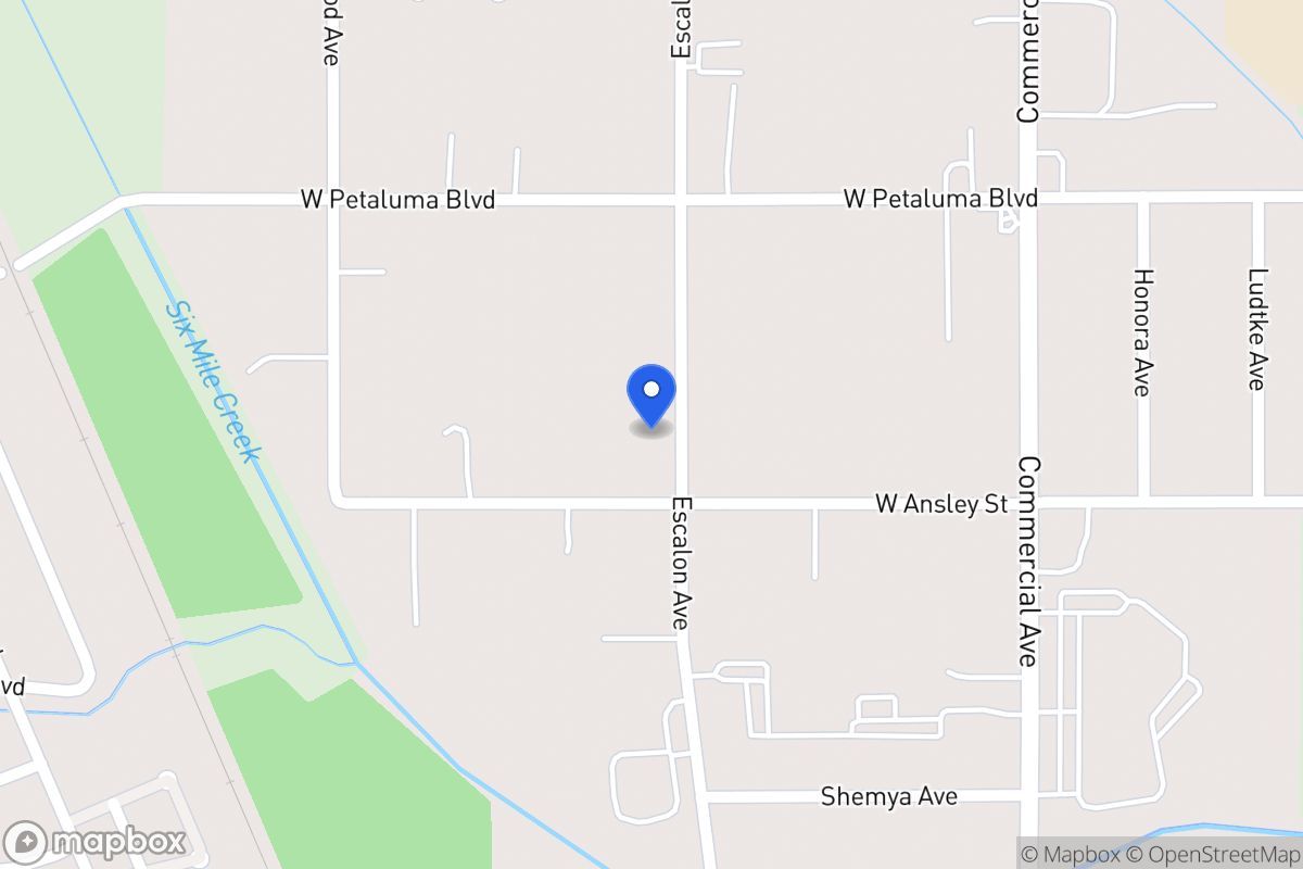 Map of 1723  Escalon Ave