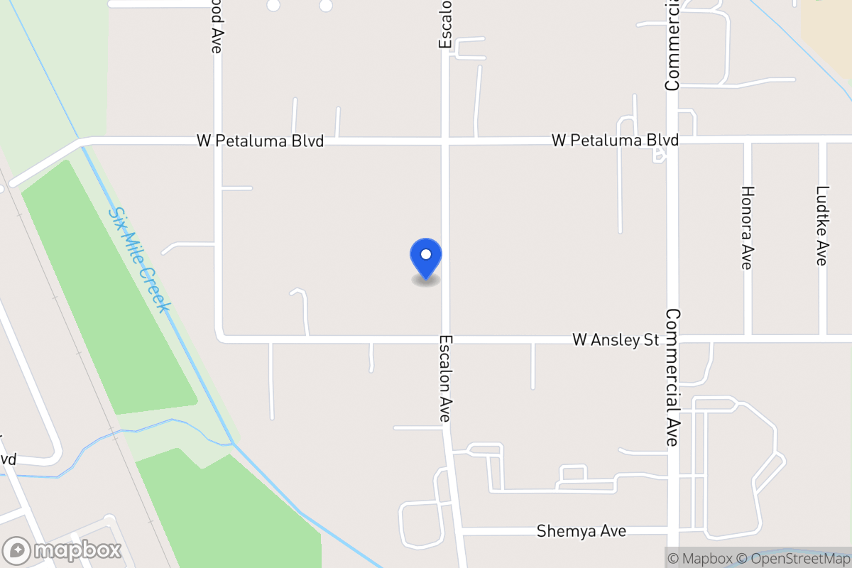 Map of 1719  Escalon Ave