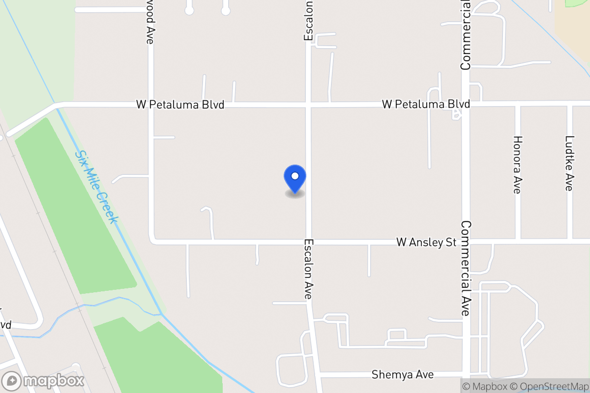 Map of 1715  Escalon Ave