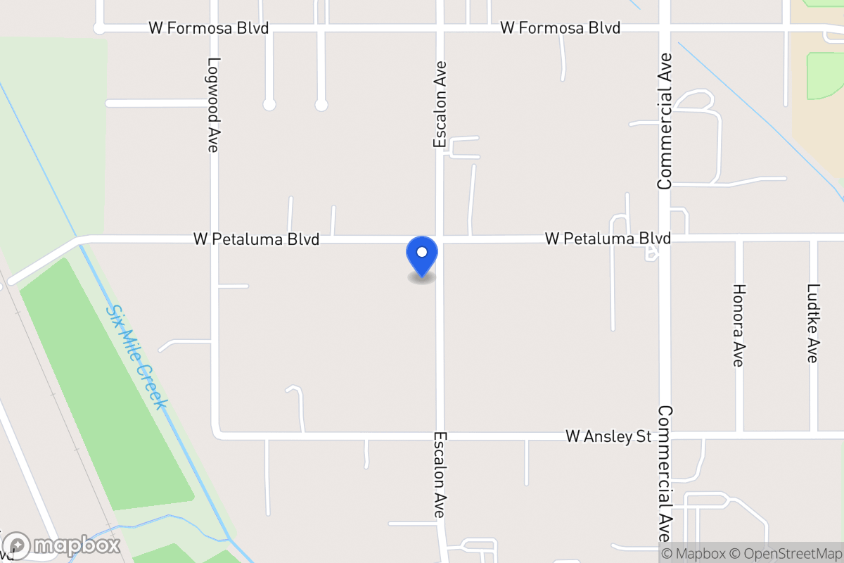 Map of 1615  Escalon Ave