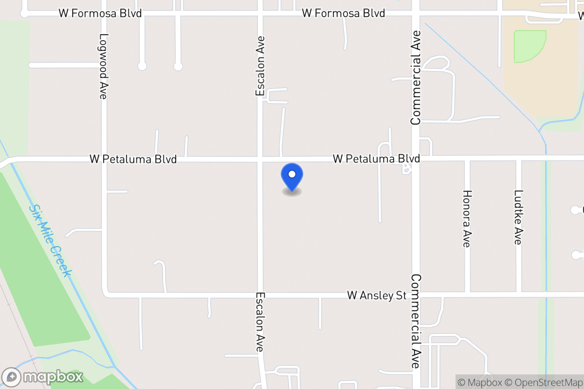 Map of 566 W Petaluma Blvd