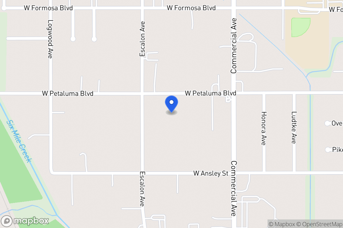 Map of 554 W Petaluma Blvd