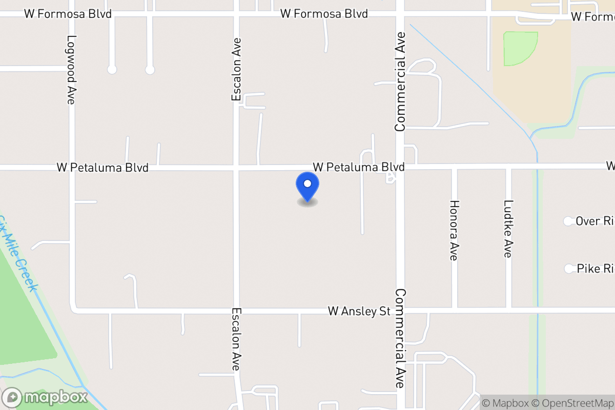 Map of 546 W Petaluma Blvd