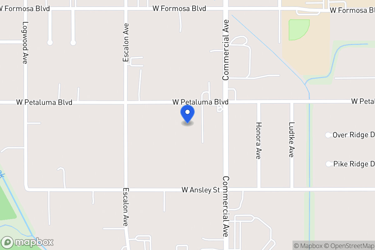 Map of 530 W Petaluma Blvd