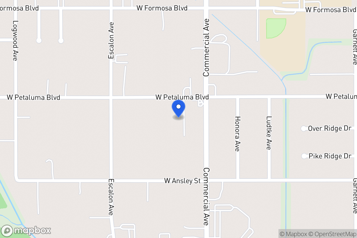 Map of 522 W Petaluma Blvd