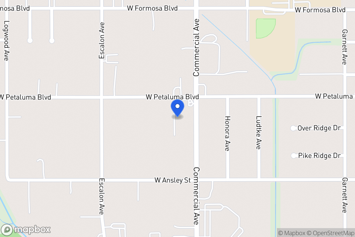 Map of 514 W Petaluma Blvd